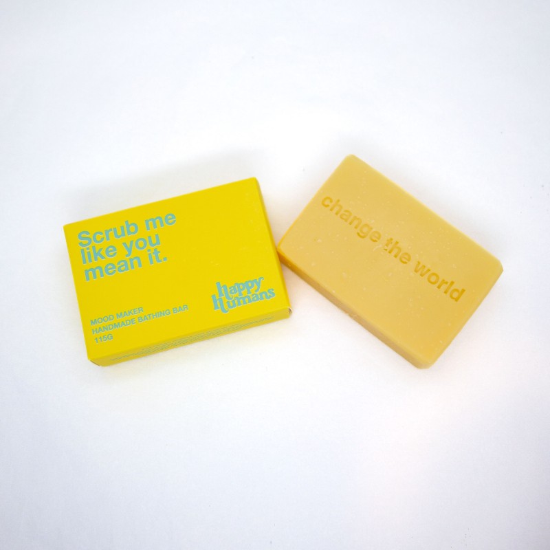 Mood Maker Bathing Bar - Scrub me like you mean it
