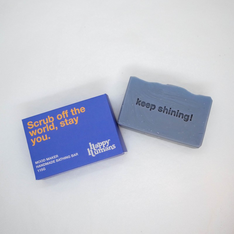Mood Maker Bathing Bar - Scrub off the world, stay you