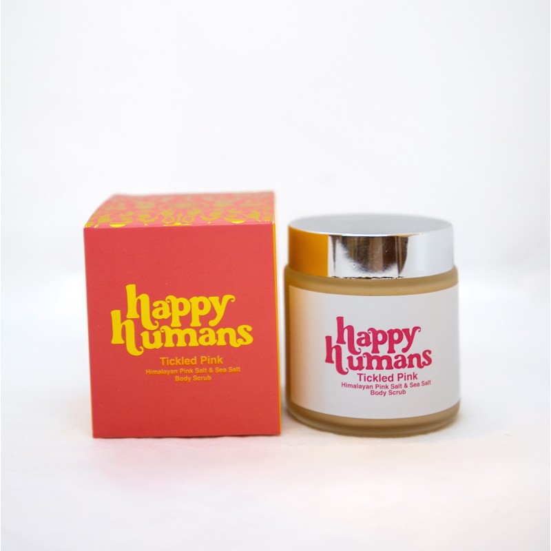 Tickled Pink – Handmade Himalayan Pink Salt & Seat Salt Body Scrub