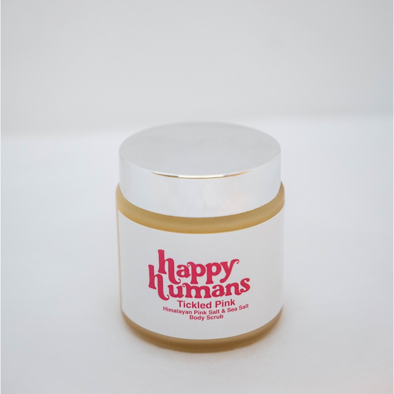 Tickled Pink – Handmade Himalayan Pink Salt & Seat Salt Body Scrub