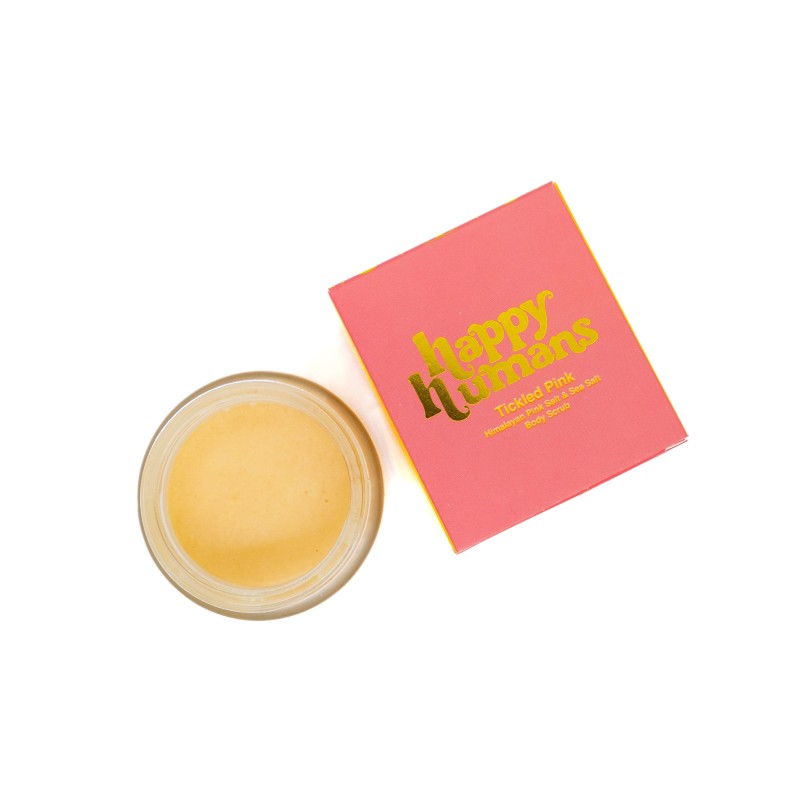 Tickled Pink – Handmade Himalayan Pink Salt & Seat Salt Body Scrub