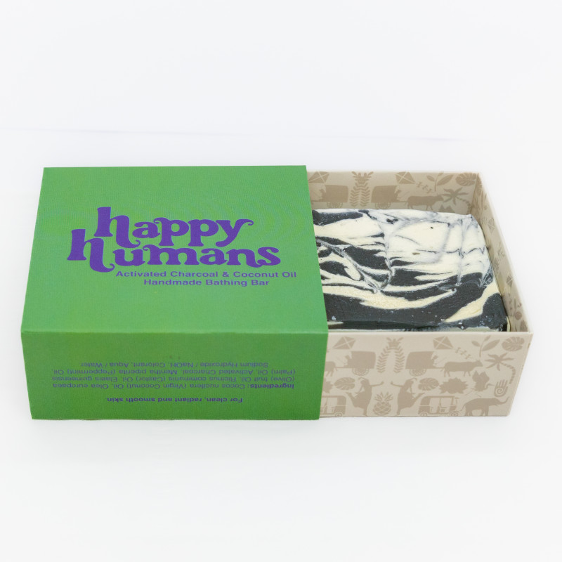 Activated Charcoal & Coconut Oil Bathing Bar