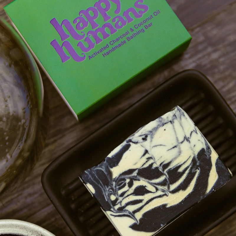 Activated Charcoal & Coconut Oil Bathing Bar
