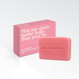 Mood Maker Bathing Bar - This bar gives better hugs than your ex