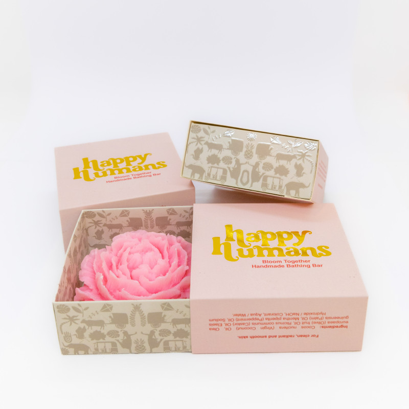Bloom Together - Pink Rose Bathing Bar