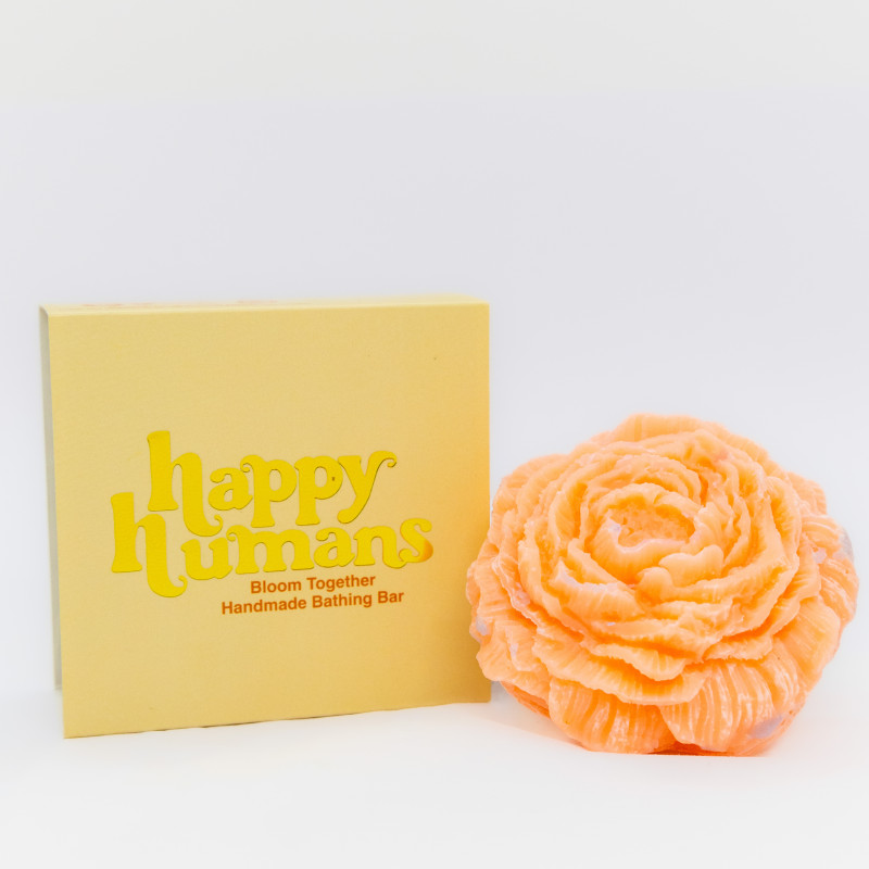 Bloom Together Orange Rose Bathing Bar