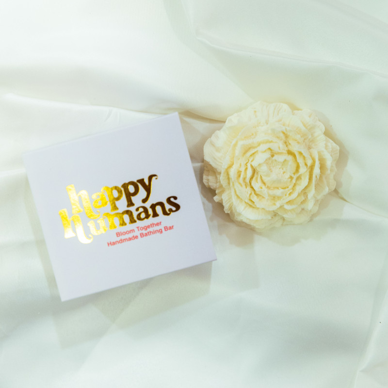 Bloom Together - White Rose Bathing Bar