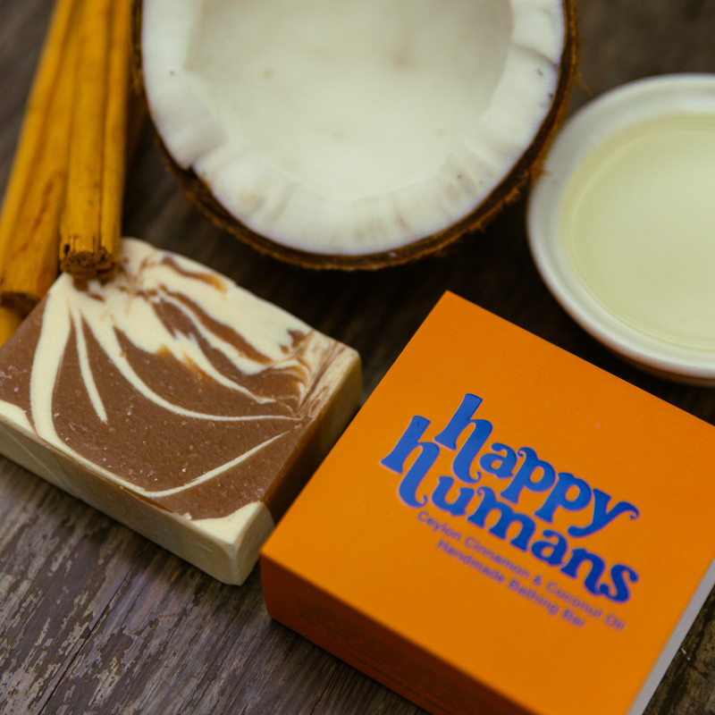 Ceylon Cinnamon & Coconut Oil Bathing Bar