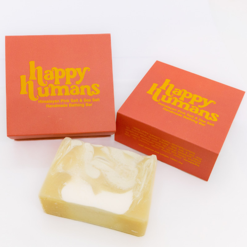 Himalayan Pink Salt & Sea Salt Bathing Bar