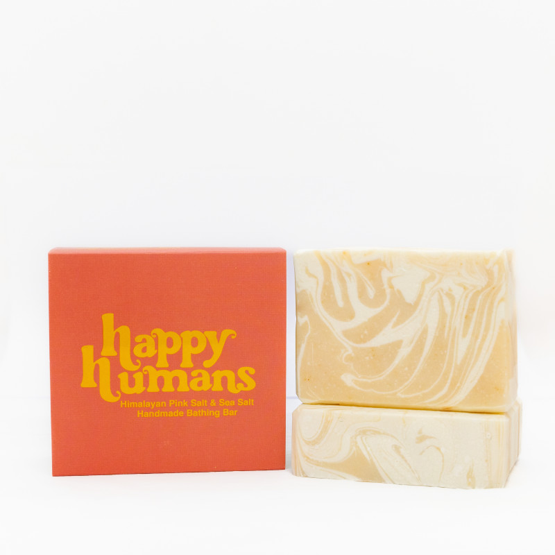 Himalayan Pink Salt & Sea Salt Bathing Bar